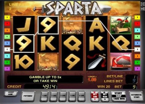 ᐈ Игровой Автомат Sparta Mobile  Играть Онлайн Бесплатно Novomatic™